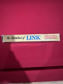 Zelda II: The Adventure of Link NES Cartucho Completo CIB Dorado