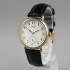 SEIKO 1982 Vintage 2628-0140 Men's Watch Gold 31mm New Battery New Leather Band