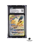 CGC 10 GEM MINT Eevee & Snorlax GX Tag Team 297/SM-P Alt Art Pokemon Card