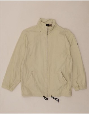 CHAMPION Herren Bomberjacke UK 38 Medium Beige Baumwolle DD26