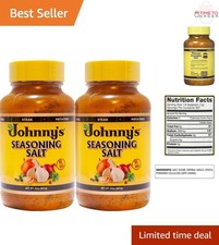 Seasoning Salt 32 Oz Pack of 2 Gourmet Herbs Spices MSG Free All Purpose