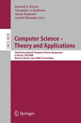 Hirsch - Computer Science - Theory and Applications   Third Internatio - X555z