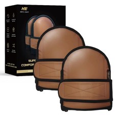 Super Soft Knee Pads for Work, Replaceable Inner Cushion Design, Leather Knee...