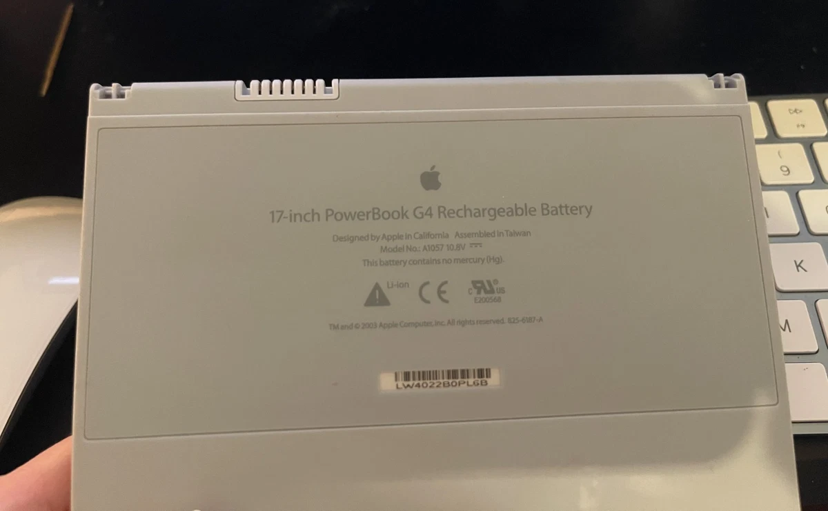 PowerBookG4 バッテリー M9326J/A Apple PowerBook G4 Batteries for sale | eBay