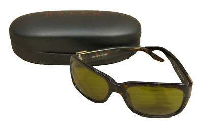 RALPH LAUREN ladies sunglasses brown mod. See picture with case (S 8472)
