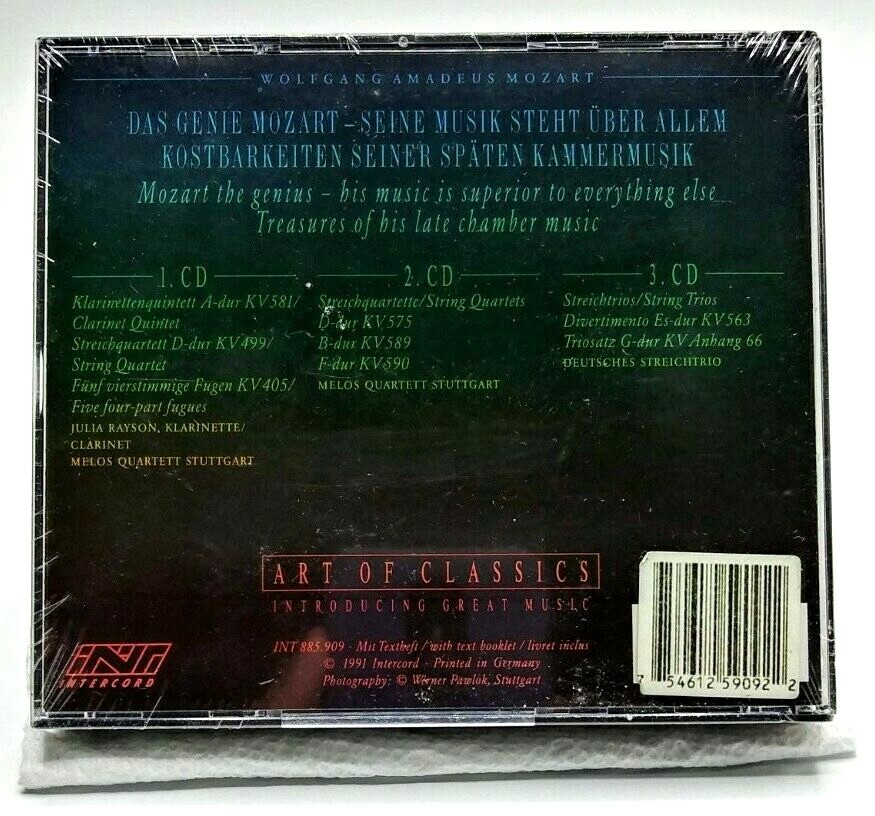 韓国版　MOZART! 3枚組CDセット Mozart: Piano Concerto No. 20, K. 466; Piano Sonatas, K. 281