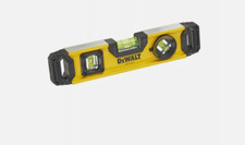 Dewalt DWHT0-43003 Torpedo Level 25cm (10in) DHT043003 Aluminium Body