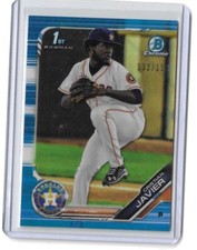 Christian Javier 2019 Bowman Chrome blue 133/150 Bowman 1st