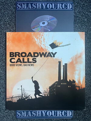 BROADWAY CALLS - GOOD VIEWS, BAD NEWS(RARE CLEAR VINYL/ONLY 300/ON SIDEONEDUMMY)