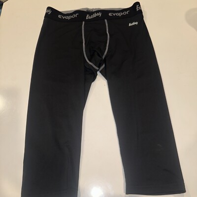 Eastbay Pants Adult Extra Large Black Compression Evapor Sports