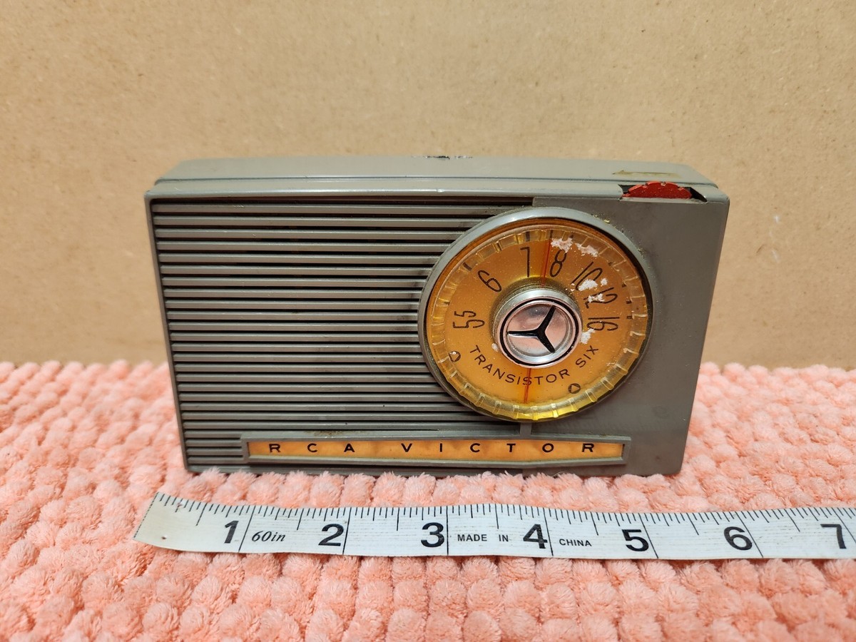 VTG RCA Victor Transistor Six Radio Model 9-BT-9J RCA Victor | eBay