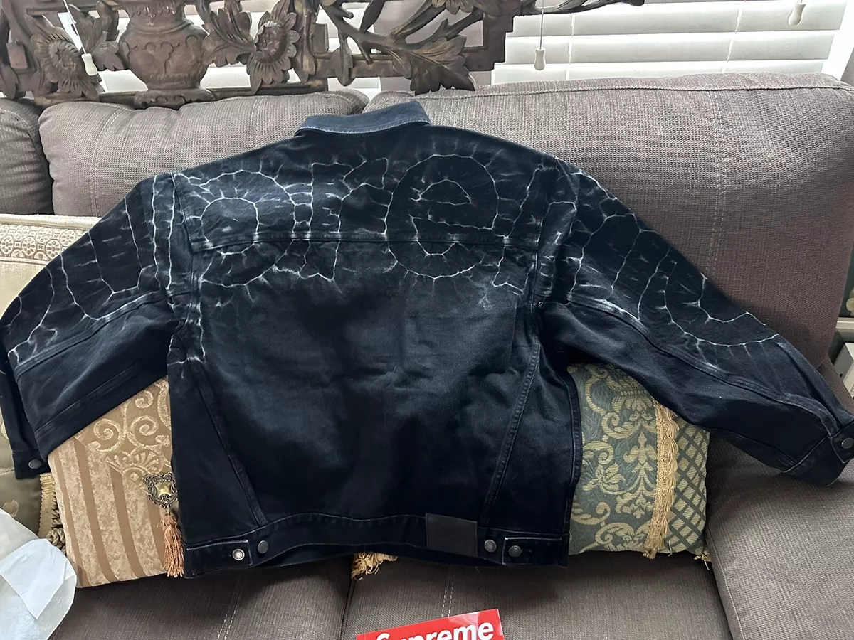 Supreme Shibori Denim Trucker Jacket