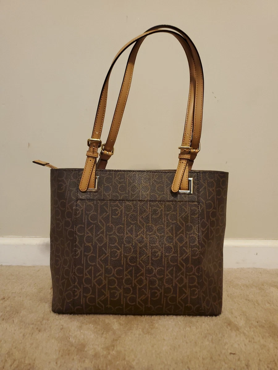 Calvin Klein, Bags, Brown Calvin Klein Tote Bag