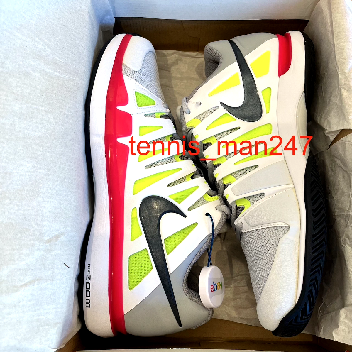 Nike Roger Federer 2012 Australian Open Zoom Vapor 9 Tour Tennis