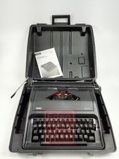 Royal Epoch Manual Portable Gray Typewriter In Original Hard Case thumbnail