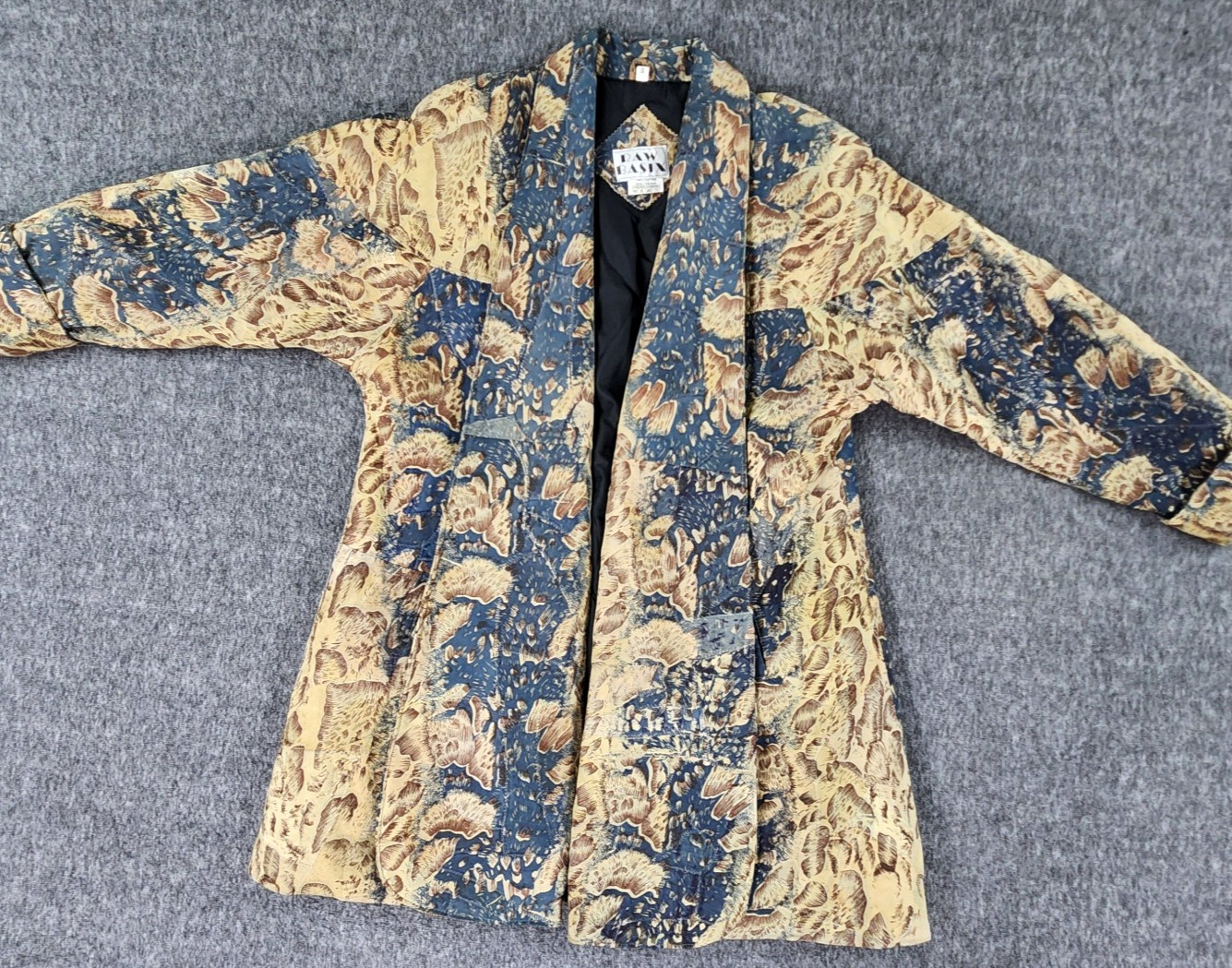 Vintage Raw Basix Womans Small Patchwork Leather … - image 8