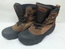Adventuridge Mens Winter Boots Brown Black ALDI 3M Thinsulate US Size 9 Clean +