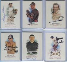 2007 Topps Allen & Ginter Autographed Hand Signed Cards Your Choice You Pick