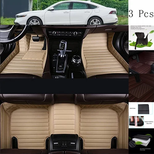 For Toyota Tacoma Ext Cab Car Floor Mats Leather Carpet Waterproof Cargo Liners - Bild 12 von 41