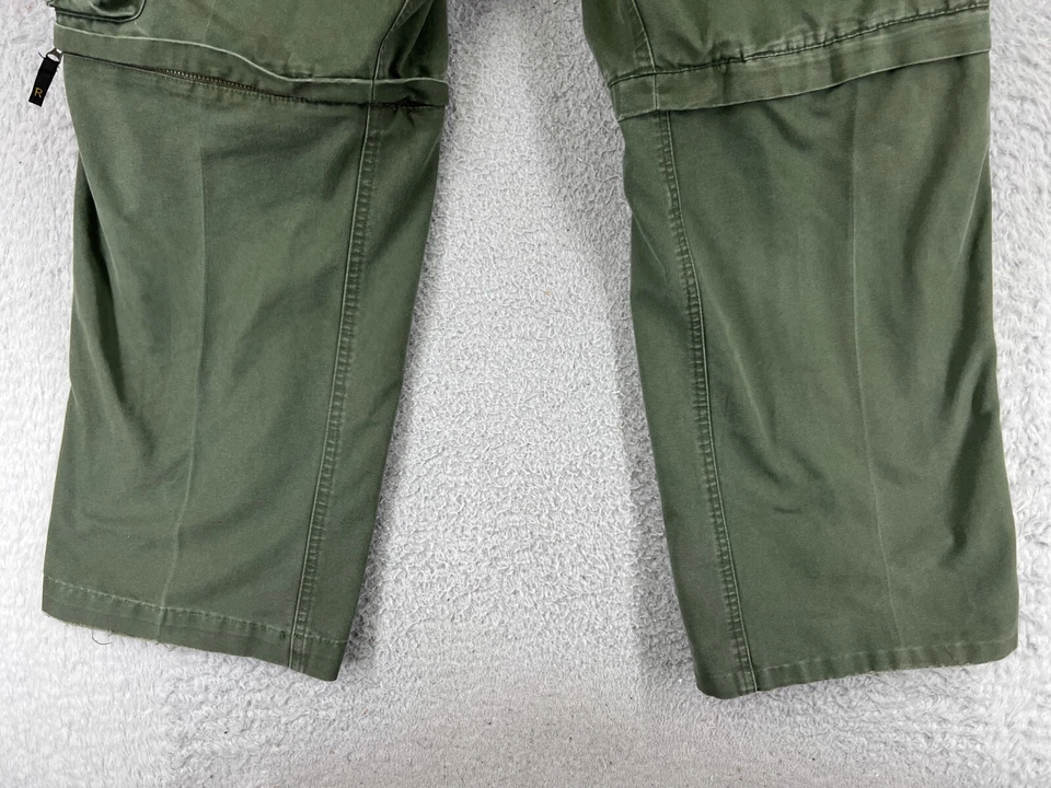 Boy Scouts Pants Adult 38 Green Classic Cargo Convertible Uniform Pant 38x26 - Image 2 of 4