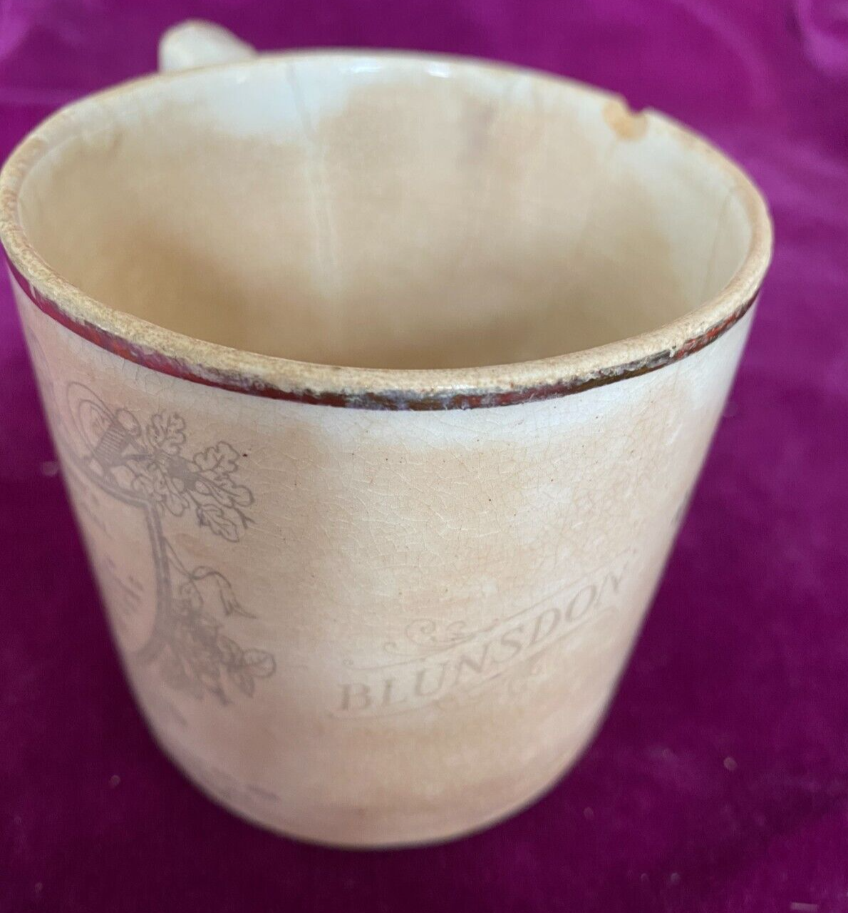 PEACE 1919 SOUVENIR mug Blunsdon eBay