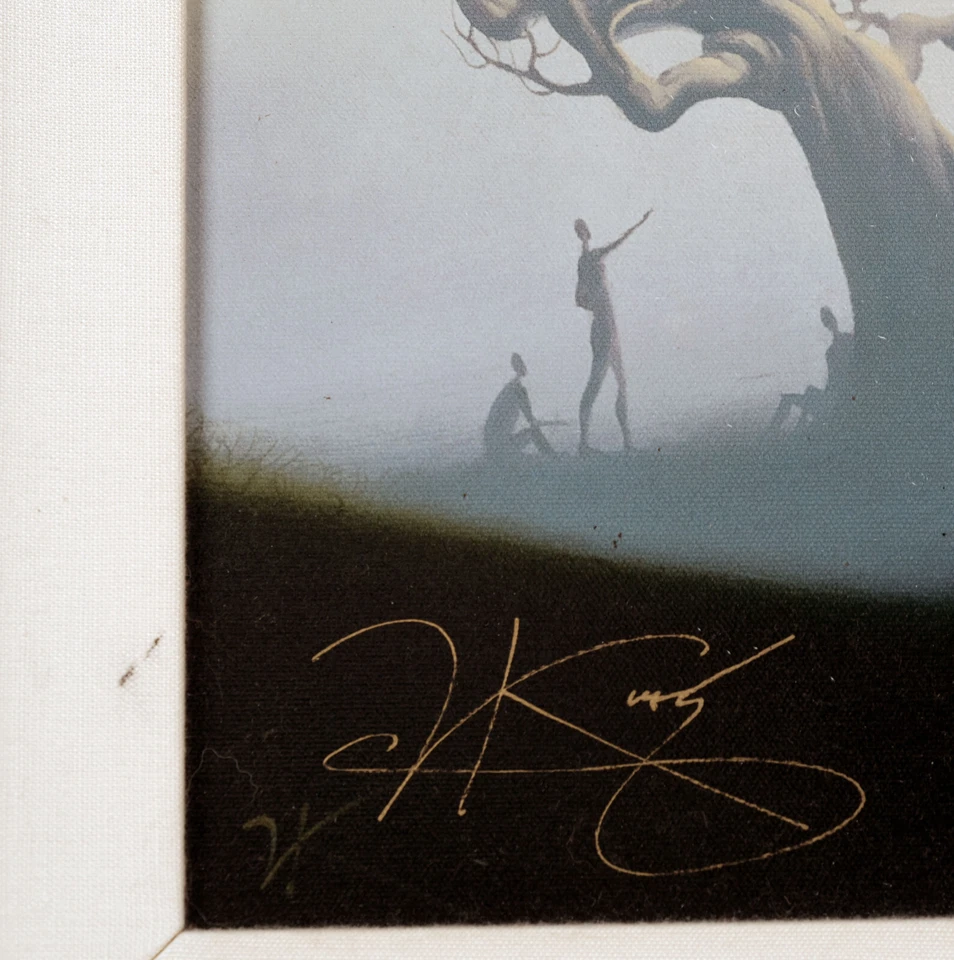 Vladimir Kush "Millennium Watchman" 2010 grande firmado enmarcado Giclée L.E. 42/1000 Foto 4 de 4