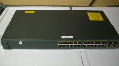 Cisco Catalyst WSC296024TCL 24 Ports Rack-Mountable Gigabit Ethernet Switch