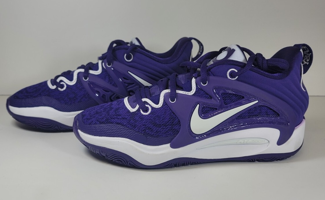Nike KD15 TB Promo Court Purple White DX6648-500 Men display picture 2