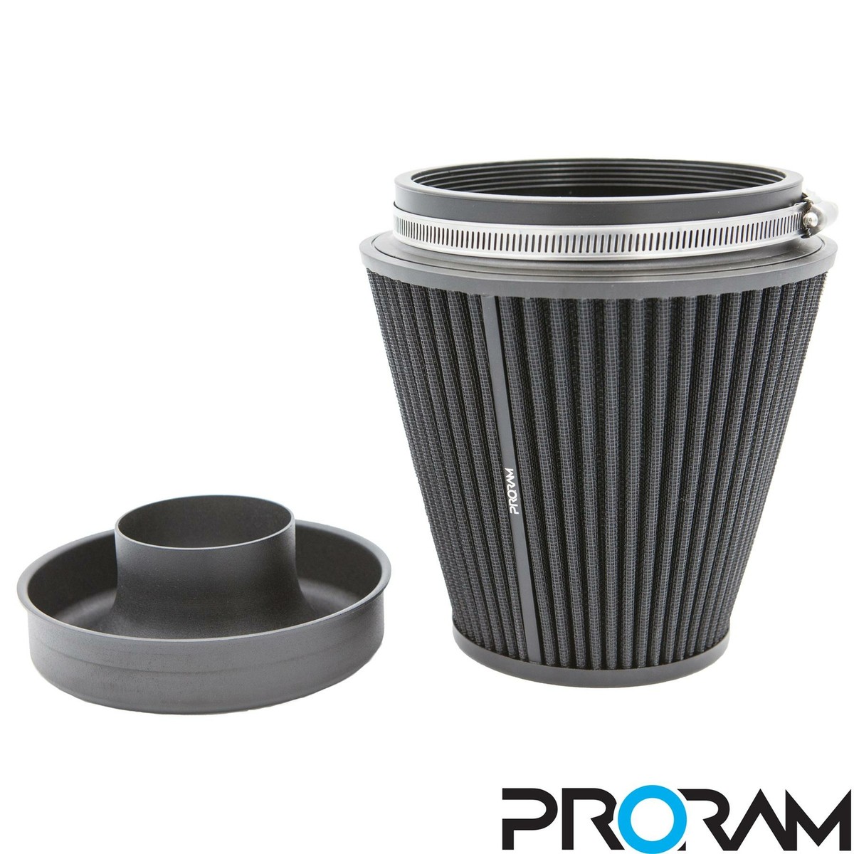 Proram XL Universal Cone Air Filter With Trumpet And Silicone