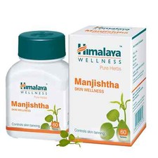 Himalaya Herbal Manjishtha For Skin Wellness 60 Tabs Exp March 2028