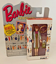 NEW Vintage 1995 Mattel POODLE PARADE Barbie 4' Keychain Basic Fun 705-0 w/ Bag