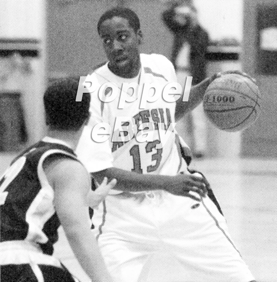 Anuario de escuela secundaria superior James Harden THUNDER ROCKETS NETS 76ers Foto 3 de 4