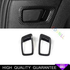 Seat Button Handle Panel Cover Trim For BMW X3 G01 GX4 G02 2018-21 Carbon Fiber