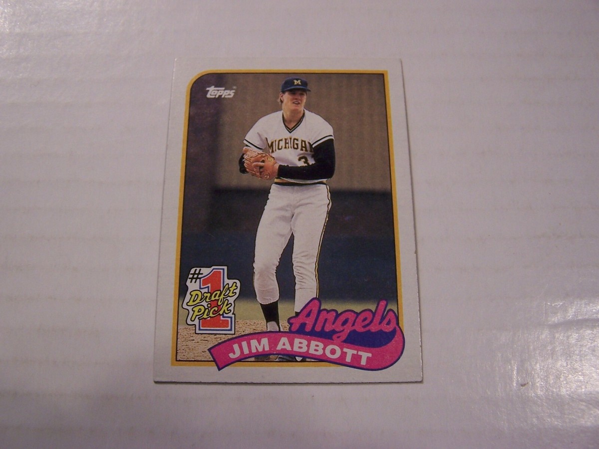 Jim Abbott Topps Card #573 Rookie Card | eBay