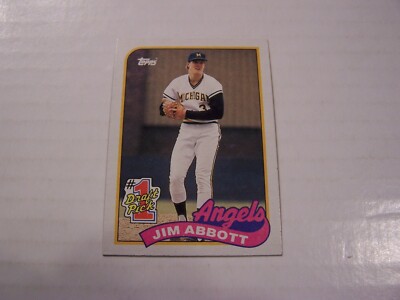 Jim Abbott Topps Card #573 Rookie Card | eBay