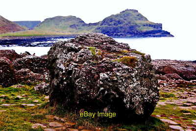 Photo 6x4 Antrim Coast - Giant's Causeway - Large Rock Port Granny & Great Stoo