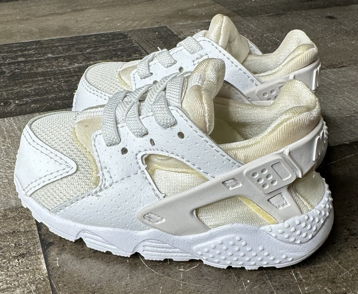 baby huaraches white