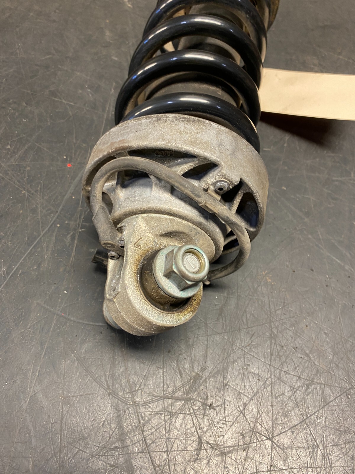 2012 AUDI R8 V10 OEM COUPE DRIVER RH REAR STRUT SPRING MAGNETIC USED