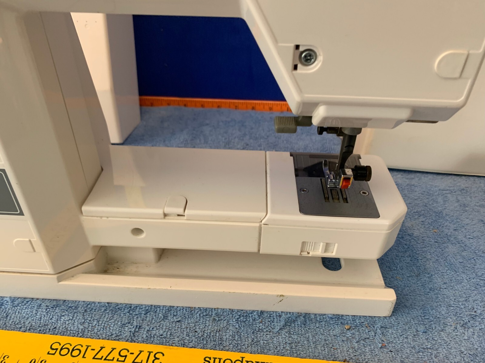 Elna 7000 Sewing Machine NO BOBBIN eBay