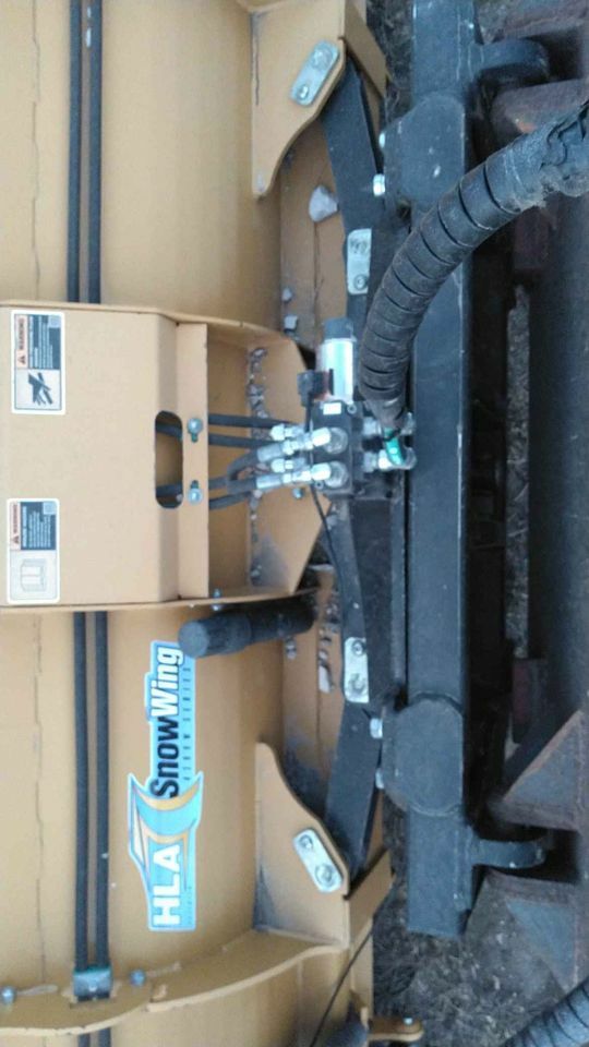 Horst,HLA SB4200W1218 Snow Wing,Plow,Snow Pusher,12' Closed18' Open,Global/Euro eBay