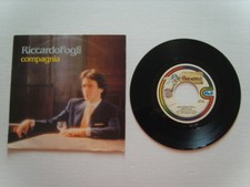 RICCARDO FOGLI COMPAGNIA / PICCOLI TRADIMENTI 45 VINILE MAI ASCOLTATO