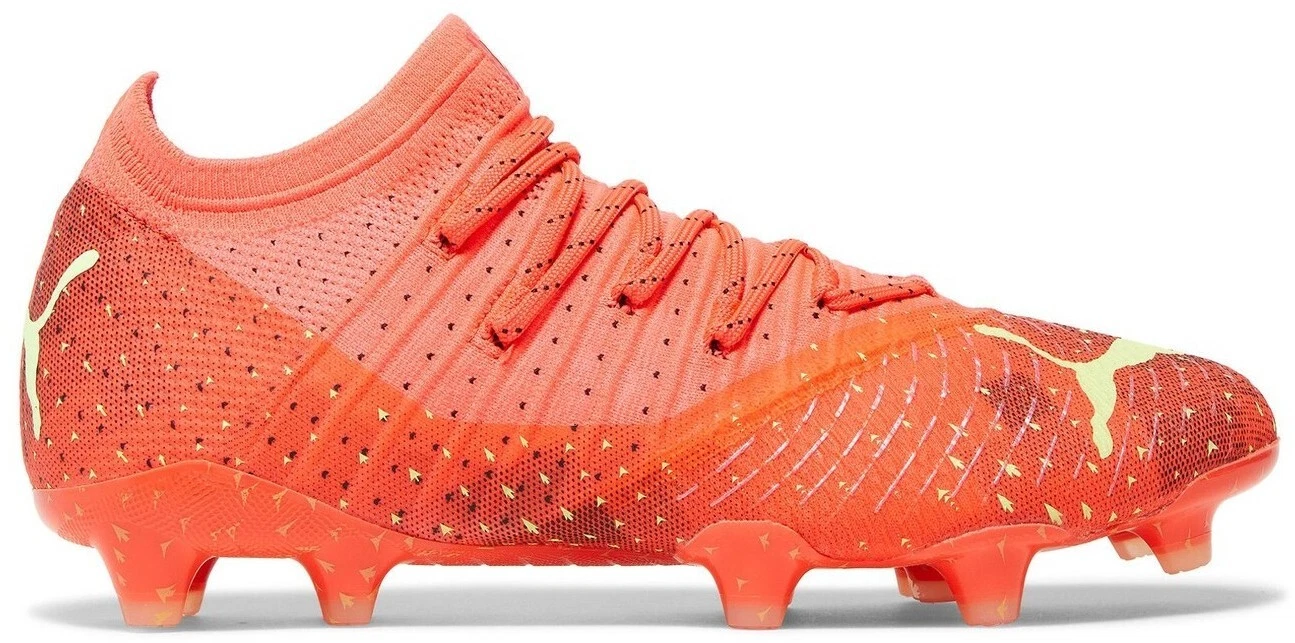 PUMA Future 6.1 Netfit FG AG Black Shocking Orange for Sale