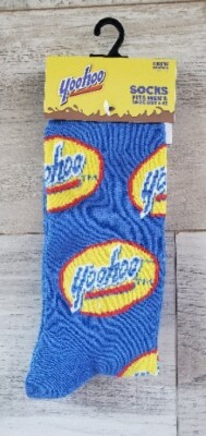Yoohoo Socks Size 6-12 Unisex Multicolor With logos  food breakfast