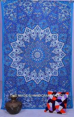 Indian Ethnic Wall Hanging Decor Hippie Star Mandala Tapestry Bohemian ...
