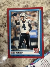 2025 Panini Donruss - Eddy Pineiro #37 Press Proof Red