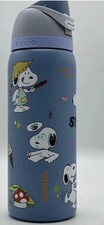 Blue Snoopy Water Bottle Owala 32oz Stainless Steel Exclusive Edition