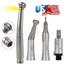 ASkeadnt Dental Slow Low Speed Handpiece 2H /Fiber Optic E-Generator LED Turbine