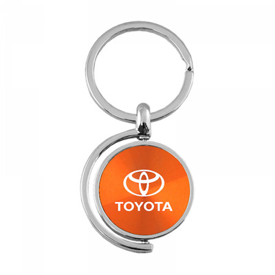 Toyota Spinner Key Chain Orange Official Licensed