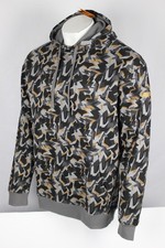Ariat Men's Hoodie Rebar Workman Shard Long Sleeve Sweatshirt Charcoal Gray Camo