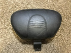 Harley Touring Rider Back Rest Adjustable Seat Pad Streetglide Roadking Backrest